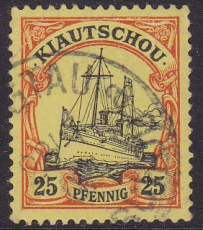 Dt. Kol. Kiautschou Mi.-Nr. 9 oo