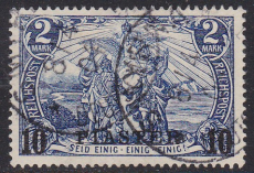 Dt. Kol. Türkei Mi.-Nr. 21 I/II oo