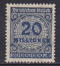 Deutsches Reich Mi.-Nr. 319 A W b ** gepr. INFLA
