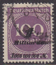 Deutsches Reich Mi.-Nr. 331 b oo gepr. INFLA