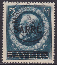 Saar Mi.-Nr. 30 oo Fotoattest