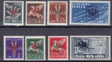 Dt.Bes. Laibach Mi.-Nr. 21/28 ** Fotoattest