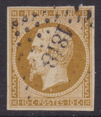 ALT - Frankreich Mi.-Nr. 8 b oo