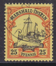 Dt. Kol. Marshall-Inseln Mi.-Nr. 17 oo