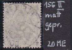 Deutsches Reich Mi.-Nr. 156 II oo gepr. INFLA