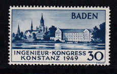 Baden Mi.-Nr. 46 II ** gepr. BPP