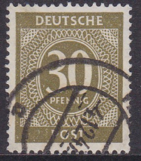 Alli.Bes. Mi.-Nr. 928 c oo gepr. Arge