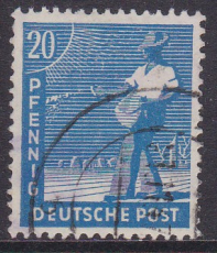 Alli.Bes. Mi.-Nr. 950 b oo gepr. Arge