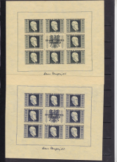 Österreich Mi.-Nr. 772/75 B ** Kleinbogen