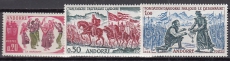frz. Andorra Mi.-Nr. 179/81 **