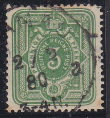 Deutsches Reich Mi.-Nr. 31 b D oo gepr. BPP