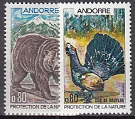 frz. Andorra Mi.-Nr. 230/31 **