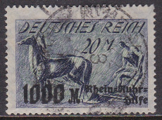 Deutsches Reich Mi.-Nr. 260 oo gepr. INFLA