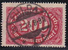 Deutsches Reich Mi.-Nr. 248 c oo gepr. INFLA