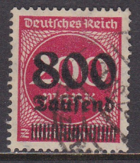 Deutsches Reich Mi.-Nr. 303 A oo gepr. INFLA