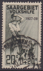 Saar Mi.-Nr. 122 oo gepr. BPP