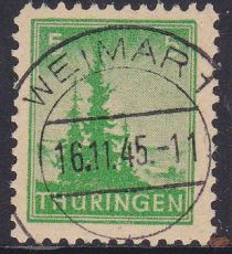 SBZ Mi.-Nr. 94 AX bt oo gepr. BPP