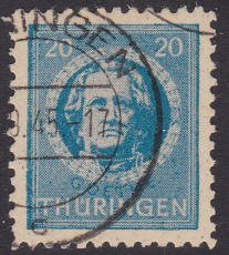 SBZ Mi.-Nr. 98 AY z1 oo gepr. BPP