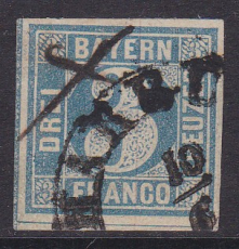 Bayern Mi.-Nr. 2 I a oo gepr. BPP