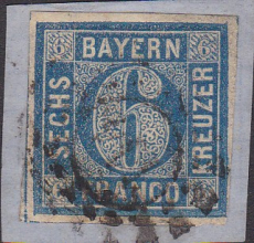 Bayern Mi.-Nr. 10 a oo