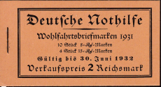 Deutsches Reich Mi.-Nr. MH 30.1 **