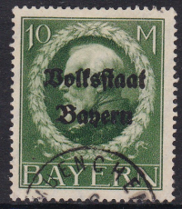 Bayern Mi.-Nr. 132 II A oo