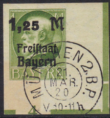 Bayern Mi.-Nr. 174 B oo