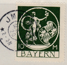 Bayern Mi.-Nr. 194 oo