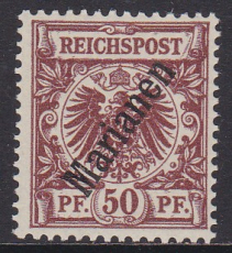 Dt. Kol. Marianen Mi.-Nr. 6 II **