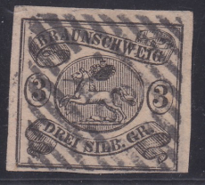 Braunschweig Mi.-Nr. 8 a oo