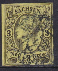 Sachsen Mi.-Nr. 11 oo