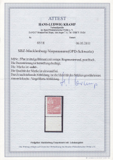 SBZ Mi.-Nr. 37 z c ** Fotoattest