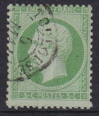 Alt - Frankreich Mi.-Nr. 19 c oo