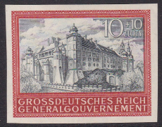 Generalgouvernement Mi.-Nr. 125 U **