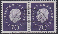 Bund Mi.-Nr. 306 oo Paar