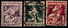 Schweiz Mi. Nr. 130/32 oo