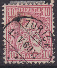 Schweiz Mi. Nr. 30 b oo