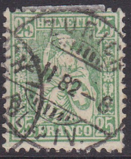 Schweiz Mi. Nr. 41 a oo