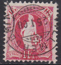 Schweiz Mi. Nr. 93 D a oo