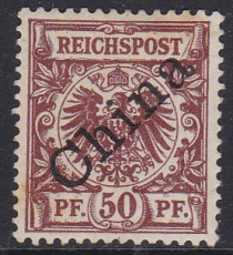 Dt. Kol. China Mi.-Nr. 6 I *