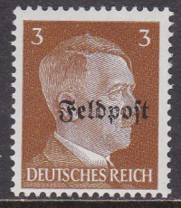 Deutsches Reich Feldpost Mi.-Nr. 17 y **