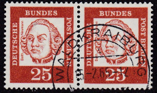 Berlin Mi.-Nr. 205 oo Paar gepr. BPP