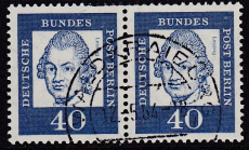 Berlin Mi.-Nr. 207 oo Paar gepr. BPP