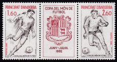frz. Andorra Mi.-Nr. 323/24 ** Zusammendruck