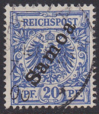 Dt. Kol. Samoa Mi.-Nr. 4 oo