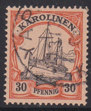 Dt. Kol. Karolinen Mi.-Nr. 12 oo