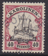 Dt. Kol. Karolinen Mi.-Nr. 13 oo