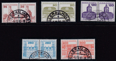 Bund Mi.-Nr. 1139/43 oo Paar