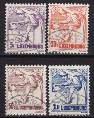 Luxemburg Mi.-Nr. 157/60 oo