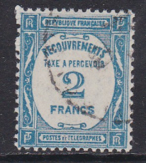 Frankreich - Porto Mi.-Nr. 61 oo